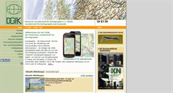 Desktop Screenshot of dgfk.net